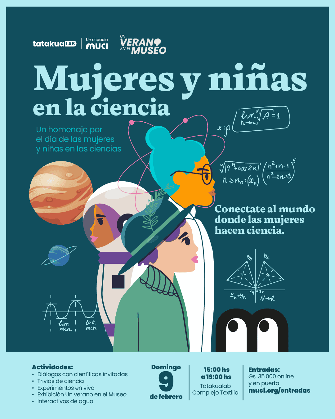 MUJERES Y NINAS EN LA CIENCIA