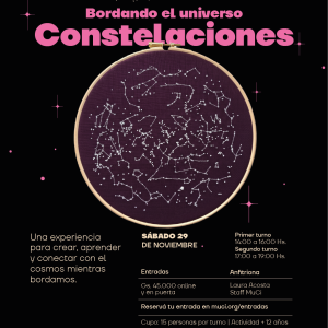 Bordando constelaciones