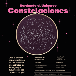 Bordando el Universo: Constelaciones