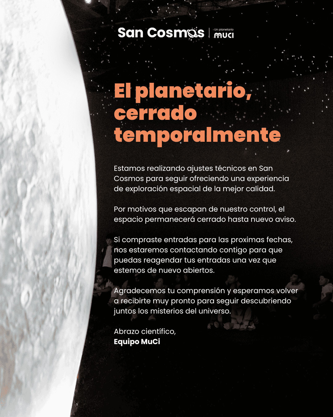 Anuncio San Cosmos